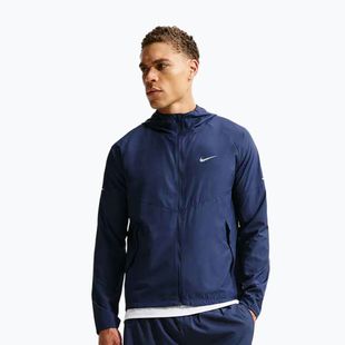 Giacca da running uomo Nike Repel Miler midnight navy