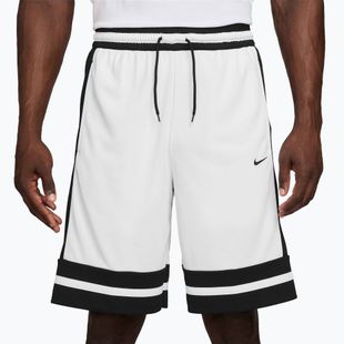 Pantaloncini da basket uomo Nike Dri-Fit Game Classic 10" white/black/white/black
