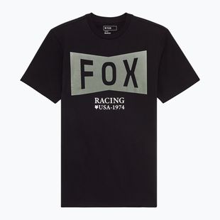 T-shirt Fox Racing da uomo Carattere nero