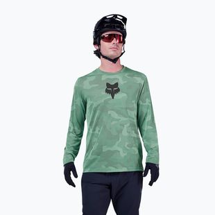 Maglia a maniche lunghe da ciclismo da uomo Fox Racing Ranger Tru Dri pine