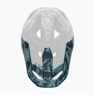 Casco da bici per bambini Fox Racing Rampage Image Print Jr arctic blue
