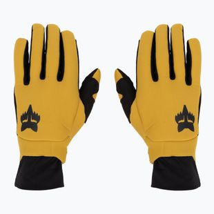 Guanti da ciclismo da uomo Fox Racing Defend Thermo bronze