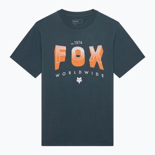 Maglietta da uomo Fox Racing Block 195 Original deep cobalt