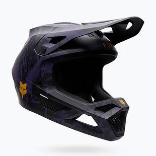 Casco da ciclismo Fox Racing Rampage Img Print plum