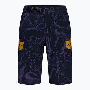 Pantaloncini da ciclismo da uomo Fox Racing Ranger Image Print plum