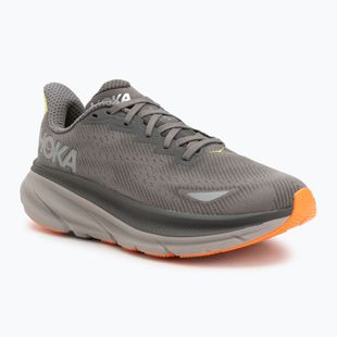 Scarpe da corsa da uomo HOKA Clifton 9 GTX grigio asfalto/ghiaia