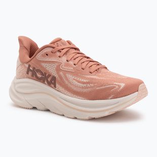 Scarpe da corsa da donna HOKA Clifton 10 blush/rose latte