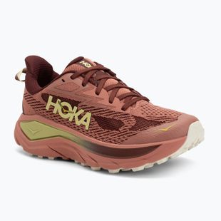 Scarpe da corsa da donna HOKA Challenger 8 blush/dark cedar