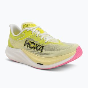 Scarpe da corsa HOKA Rocket X 3 sunlight/neon hoka citrus