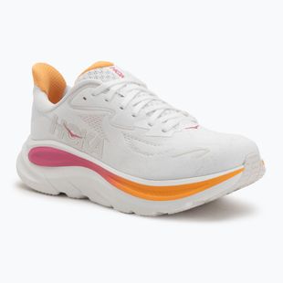 Scarpe da corsa da donna HOKA Clifton 10 bianco/rosa elettrico
