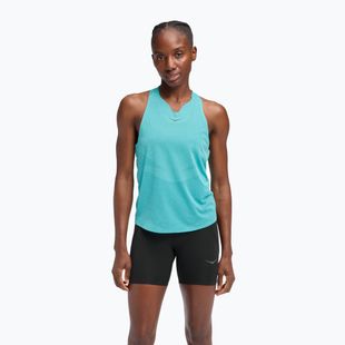 Maglietta da corsa da donna HOKA Race Day Singlet cielo blu