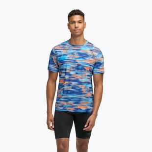 Maglietta da corsa uomo HOKA Airolite 2.0 blue blurr