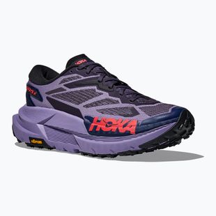 Scarpe da corsa da donna HOKA Mafate X berry jam/squid ink