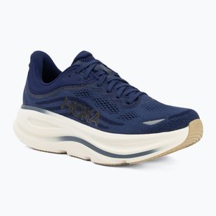 Scarpe da corsa uomo HOKA Bondi 9 midnight blue/varsity navy