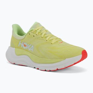 Scarpe da corsa da donna HOKA Arahi 8 sunlight/neon yuzu