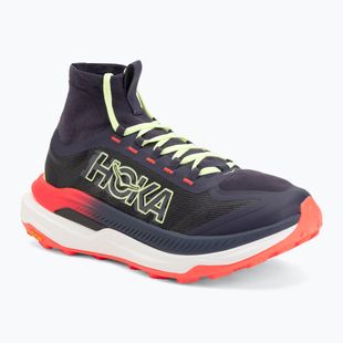 Scarpe da corsa da uomo HOKA Tecton X 3 squid ink/neon lame
