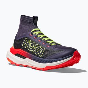 Scarpe da corsa da donna HOKA Tecton X 3 squid ink/neon lame