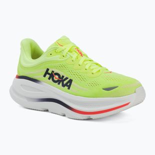Scarpe da corsa da uomo HOKA Bondi 9 neon yuzu/sunlight