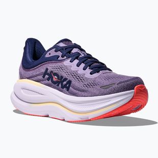 Scarpe da corsa donna HOKA Bondi 9 berry jam/berry patch