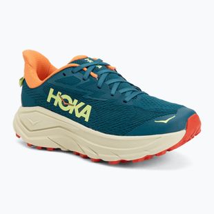 Scarpe da corsa da donna HOKA Challenger 8 tidal wave/pampas grass