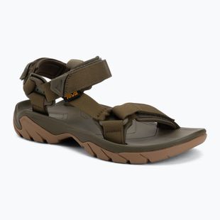 Sandali da uomo Teva Terra Fi 5 Universal dark olive/honey brown