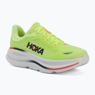 Scarpe da corsa uomo HOKA Bondi 9 Wide neon yuzu/sunlight