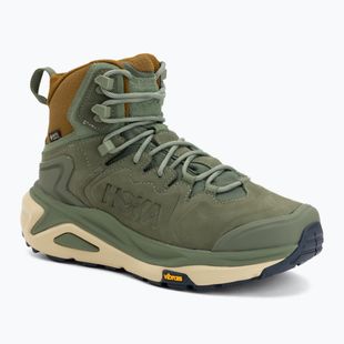 Scarpe da trekking uomo Hoka Kaha 3 GTX nettle leaf/barley flour