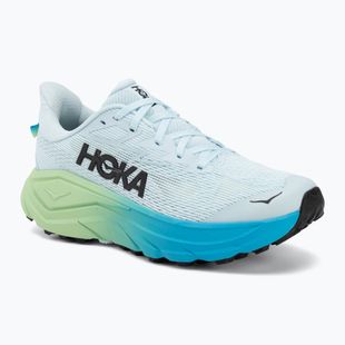 Scarpe da corsa donna HOKA Challenger 8 glimmering blue/tart apple