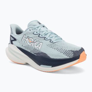 Scarpe da corsa donna HOKA Mach X 3 glimmering blue/varsity navy