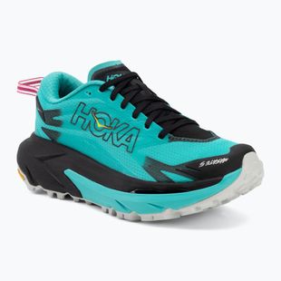 Scarpe da corsa donna HOKA Mafate 5 black/electric aqua