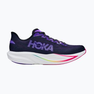 Scarpe da corsa uomo HOKA Mach 7 carbon black/cosmic purple