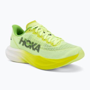 Scarpe da corsa donna HOKA Mach 7 neon yuzu/hoka citrus