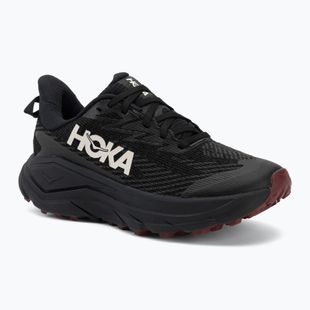Scarpe da corsa donna HOKA Challenger 8 GTX black/varsity burgundy