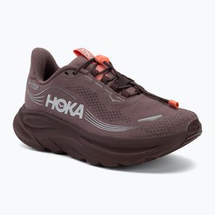 Scarpe da corsa donna HOKA Clifton 11 GTX Wide smoky quartz/deep mauve
