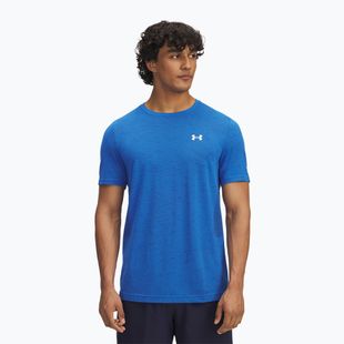 Maglia da allenamento uomo Under Armour Vanish Seamless Blue Atlantis/White