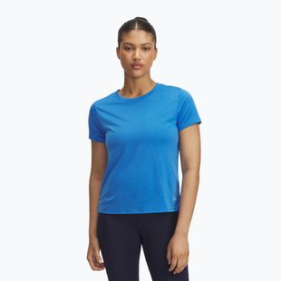 Maglietta da corsa donna Under Armour Launch blue atlantis/reflective