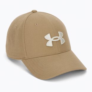 Cappellino da uomo con visiera Under Armour Blitzing Low Brushed camel/summit white