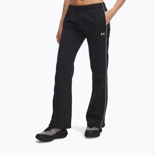 Pantaloni da donna Under Armour Rival Fleece Piped black/white