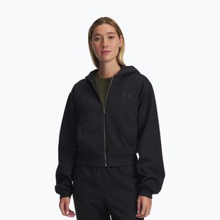 Felpa da allenamento donna Under Armour Icon Vida Fleece FZ black/black