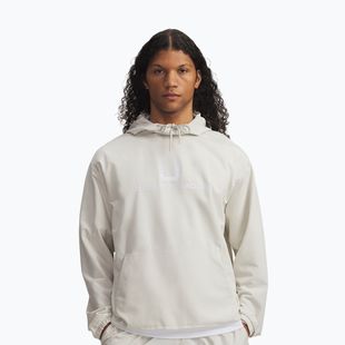 Felpa uomo Under Armour Unstoppable Woven Hoodie summit white/white