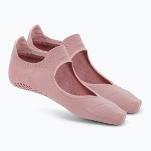 Calze da donna Under Armour Breathe Balance 2 paia tourmaline pink/maroon mist/halo gray