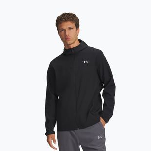 Giacca running uomo Under Armour Velociti Pro Storm black/black/reflective
