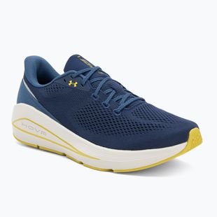 Scarpe da corsa da uomo Under Armour Sonic 7 washed navy/nu blue/yellow shade