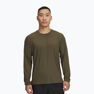 Maglia da allenamento a manica lunga uomo Under Armour Project Rock Iso Chill expedition green/baroque green