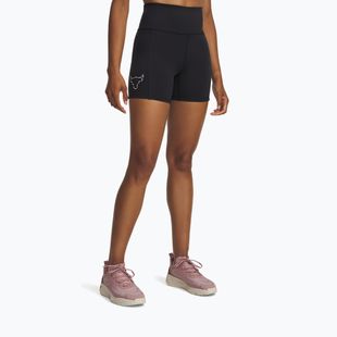 Pantaloncini da allenamento donna Under Armour Project Rock Middie black/anthracite