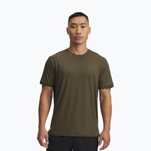 T-shirt da allenamento uomo Under Armour Project Rock Iso Chill expedition green/baroque green