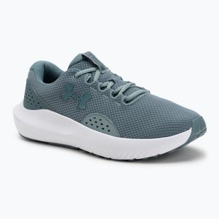 Scarpe da running uomo Under Armour Charged Surge 4 serpentine/jasper blue/jasper blue