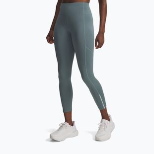 Leggings running donna Under Armour Launch Ankle jasper blue/reflective