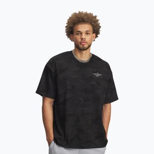 T-shirt da allenamento uomo Under Armour HTW Athletic Dept AOP black/white