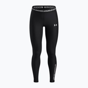 Leggings per bambini Under Armour HeatGear Graphic Leggings black/white